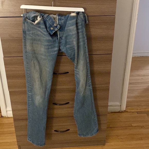 Levi button fly jeans W32 L32 - Picture 3 of 4
